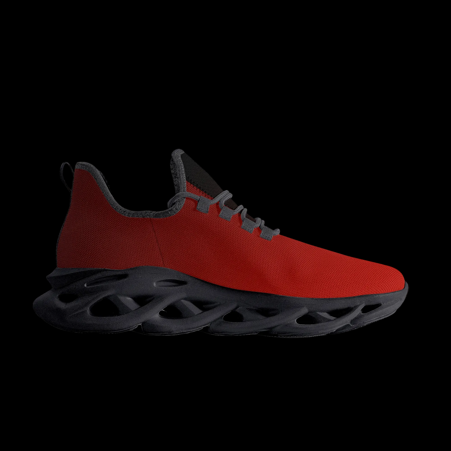 Red Retro Space Low Top Shoe