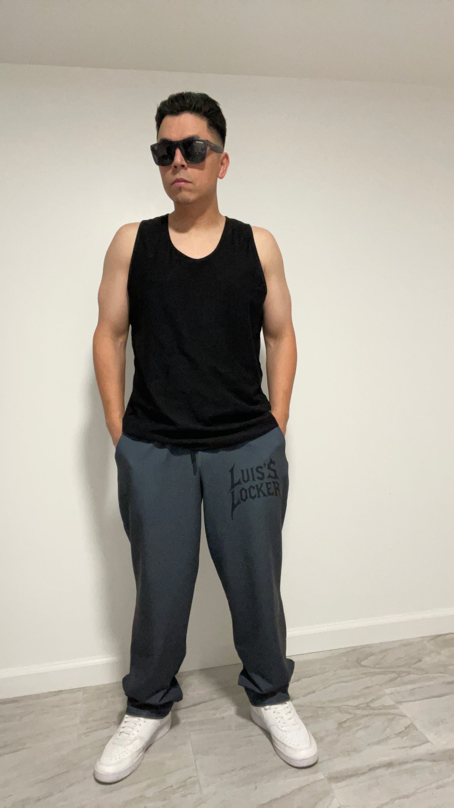 Vigilante Wide-Leg Joggers – Shadow Tread Edition - Luis’s Locker