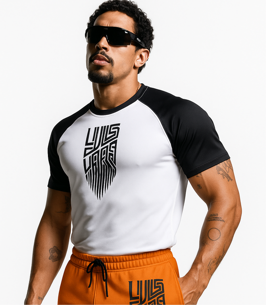 Transmitter Tee – Alien Code Compression Black/White - Luis’s Locker