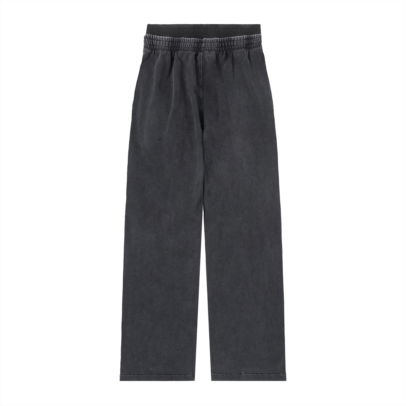 Vintage Washed Waist Pants Straight Leg - angled view