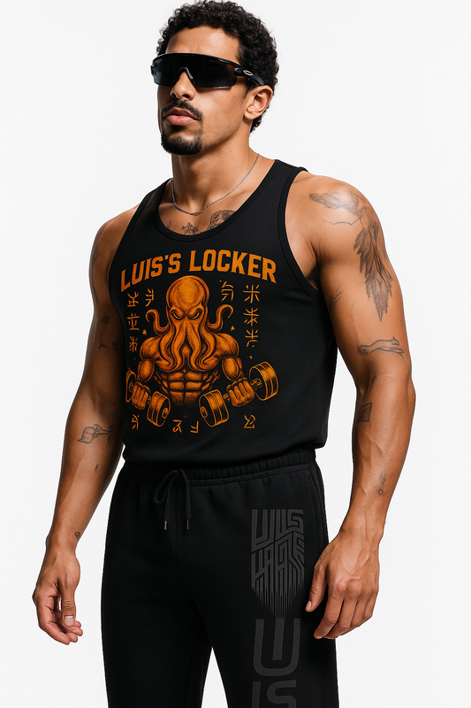 OuterRealm Tank – OctoAlpha Strength Drop Black - Luis’s Locker