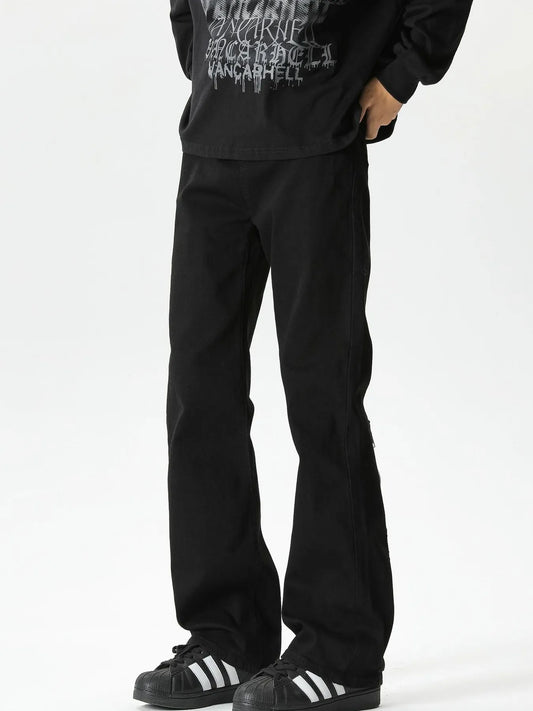 1294 Men's Flare Leg Jeans – men's flare jeans (Y2K) (front view)