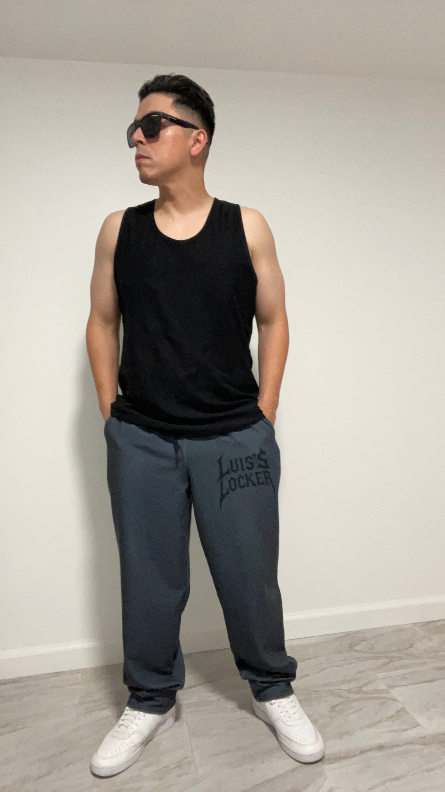 Vigilante Wide-Leg Joggers – Shadow Tread Edition - Luis’s Locker