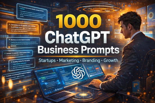 1000 ChatGPT Prompts for Business, Startups & Entrepreneurs | AI Business Prompt Pack