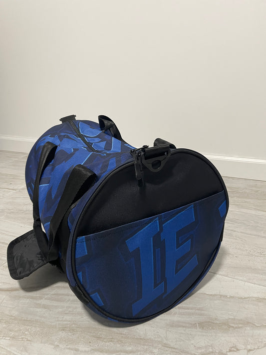 🔥 LA x IE LL Graffiti Gym Bag – Urban Streetwear Duffel for Everyday Hustle – Back View