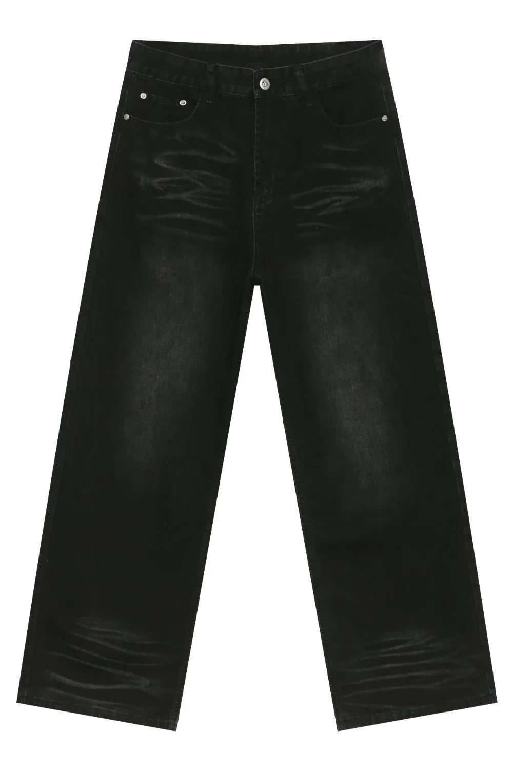 024 nan – Men's wide leg jeans streetwear fit
