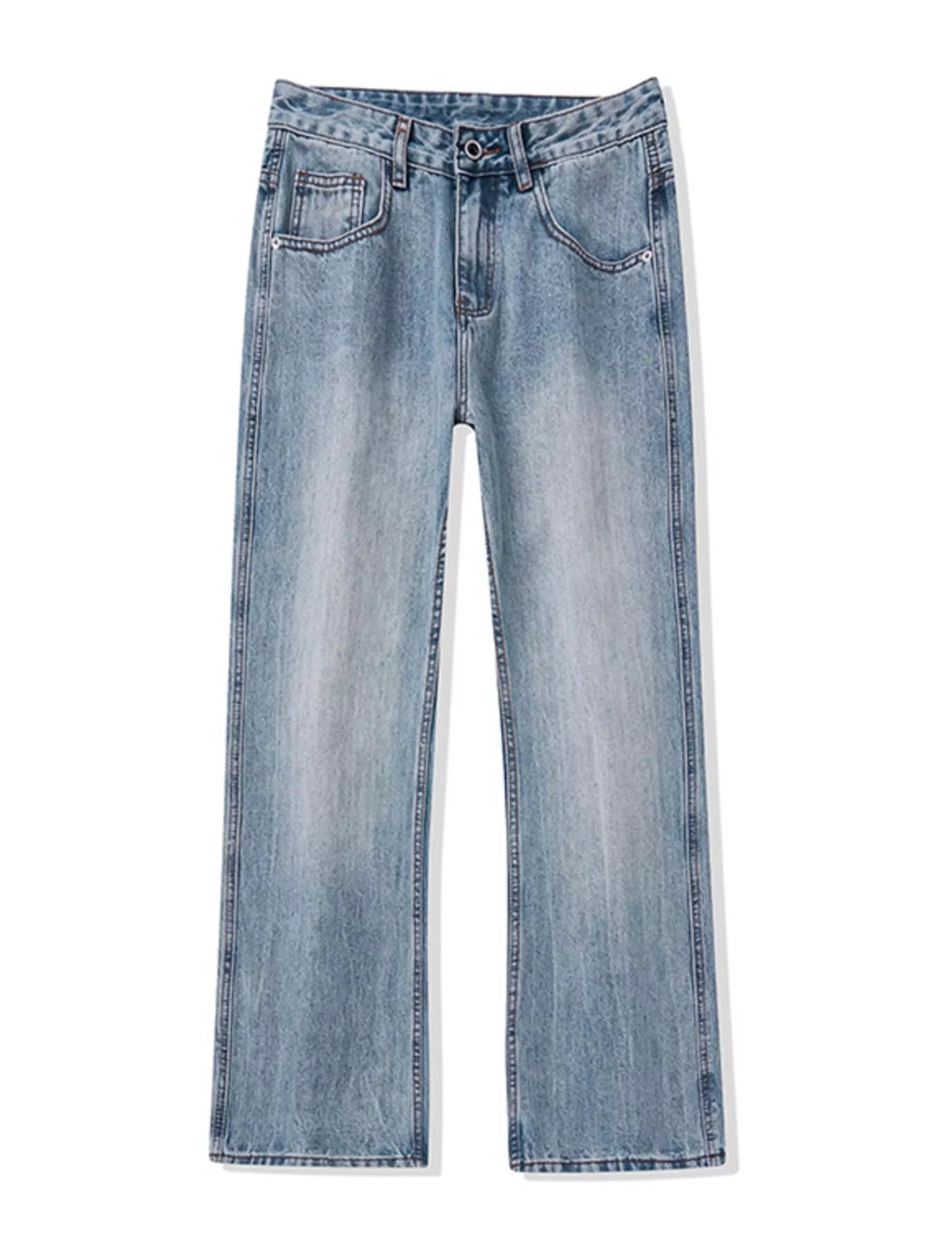 Men's Wash Relaxed Fit Jeans - Comfortable Everyday Denim