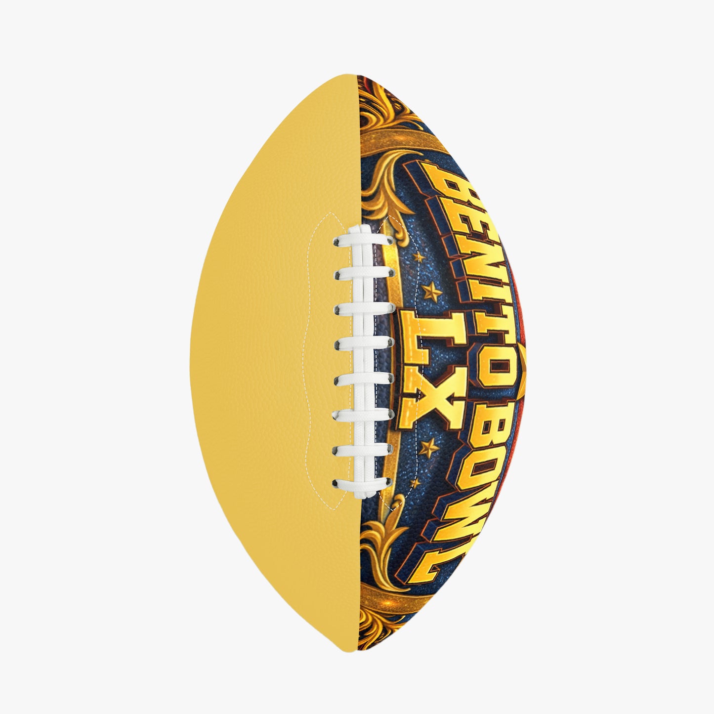 Benito Bowl LX Luminous Textured Type Size 9 American Football – Packaging