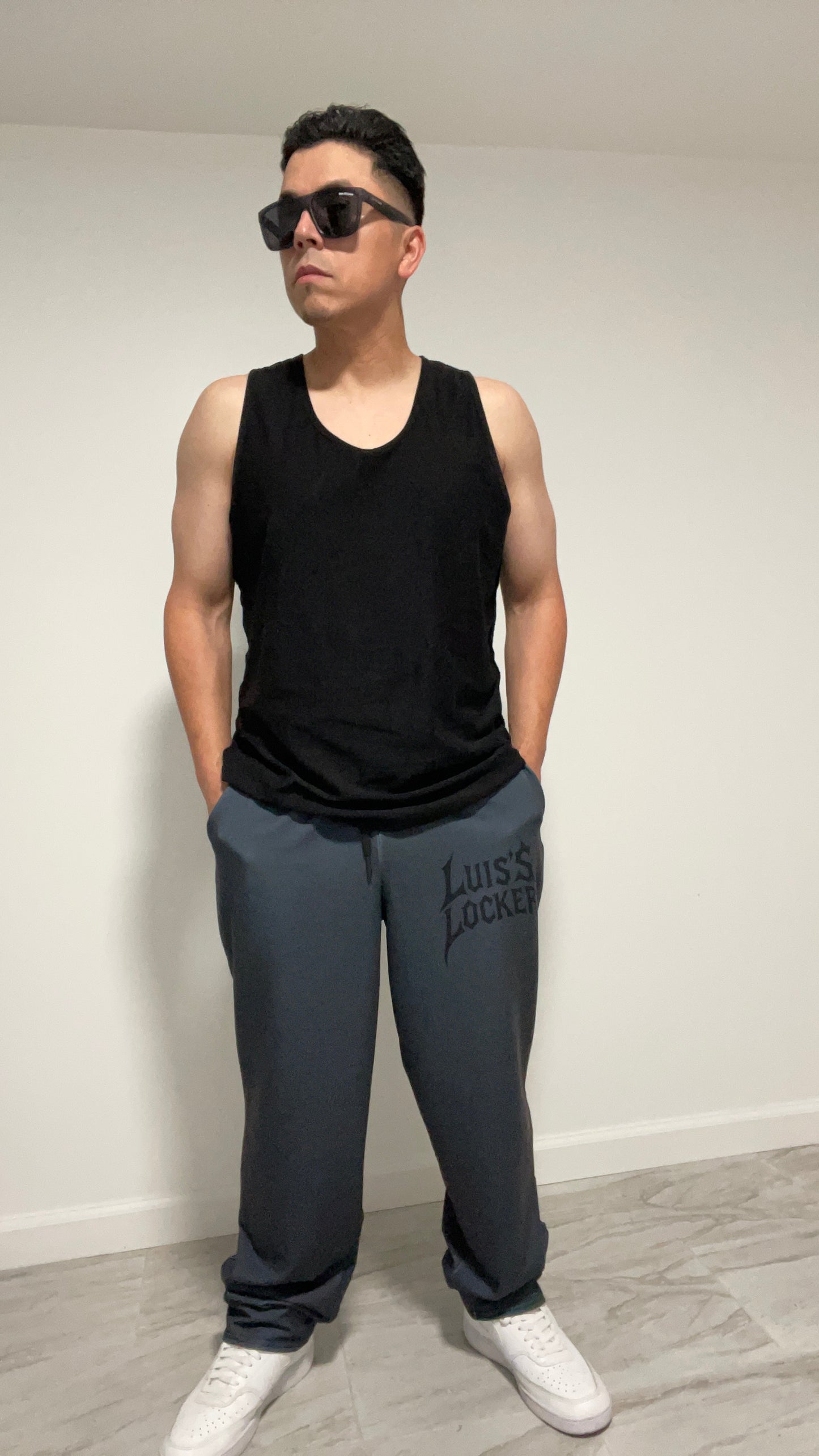 Vigilante Wide-Leg Joggers – Shadow Tread Edition - Luis’s Locker