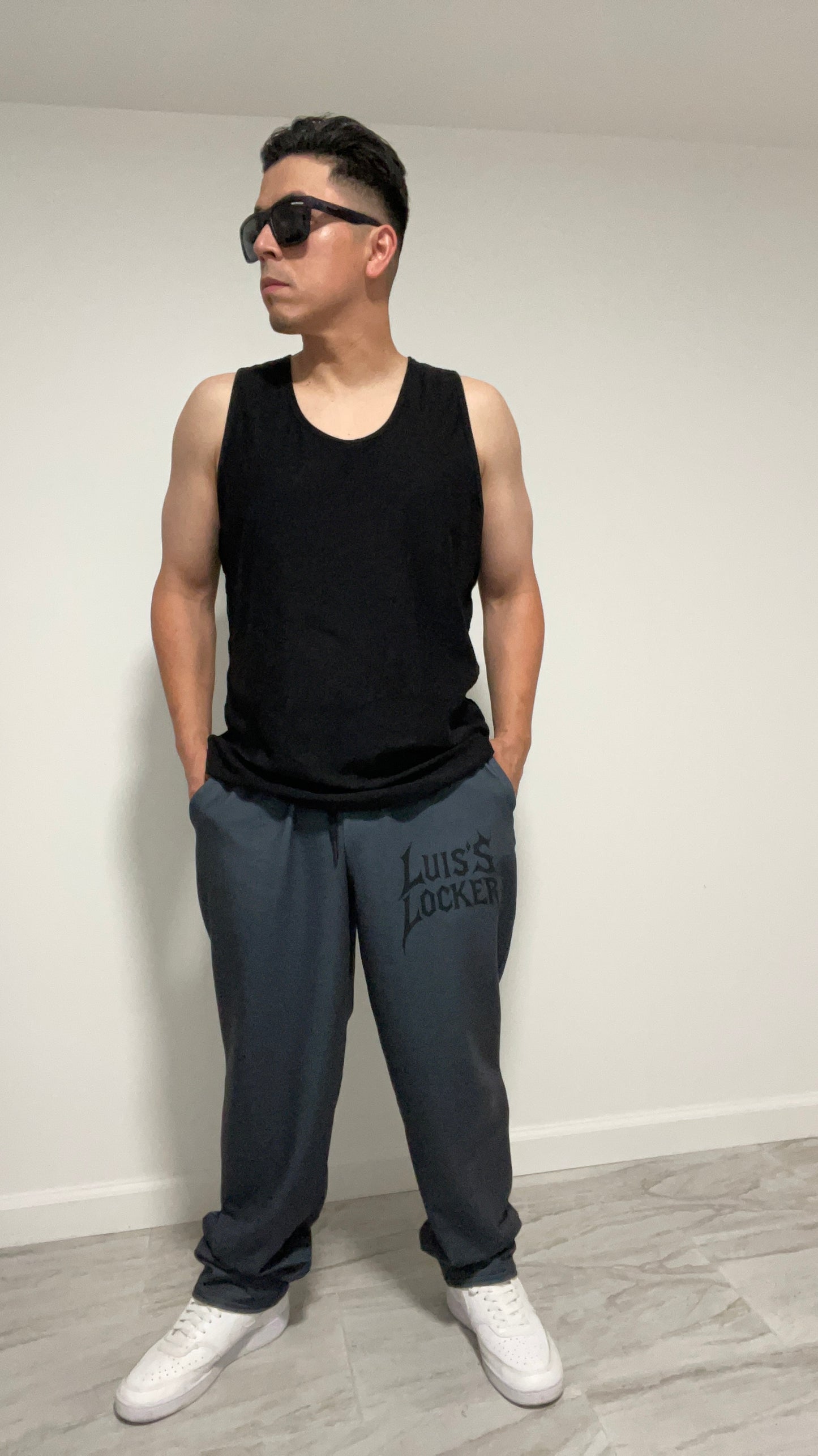 Vigilante Wide-Leg Joggers – Shadow Tread Edition - Luis’s Locker
