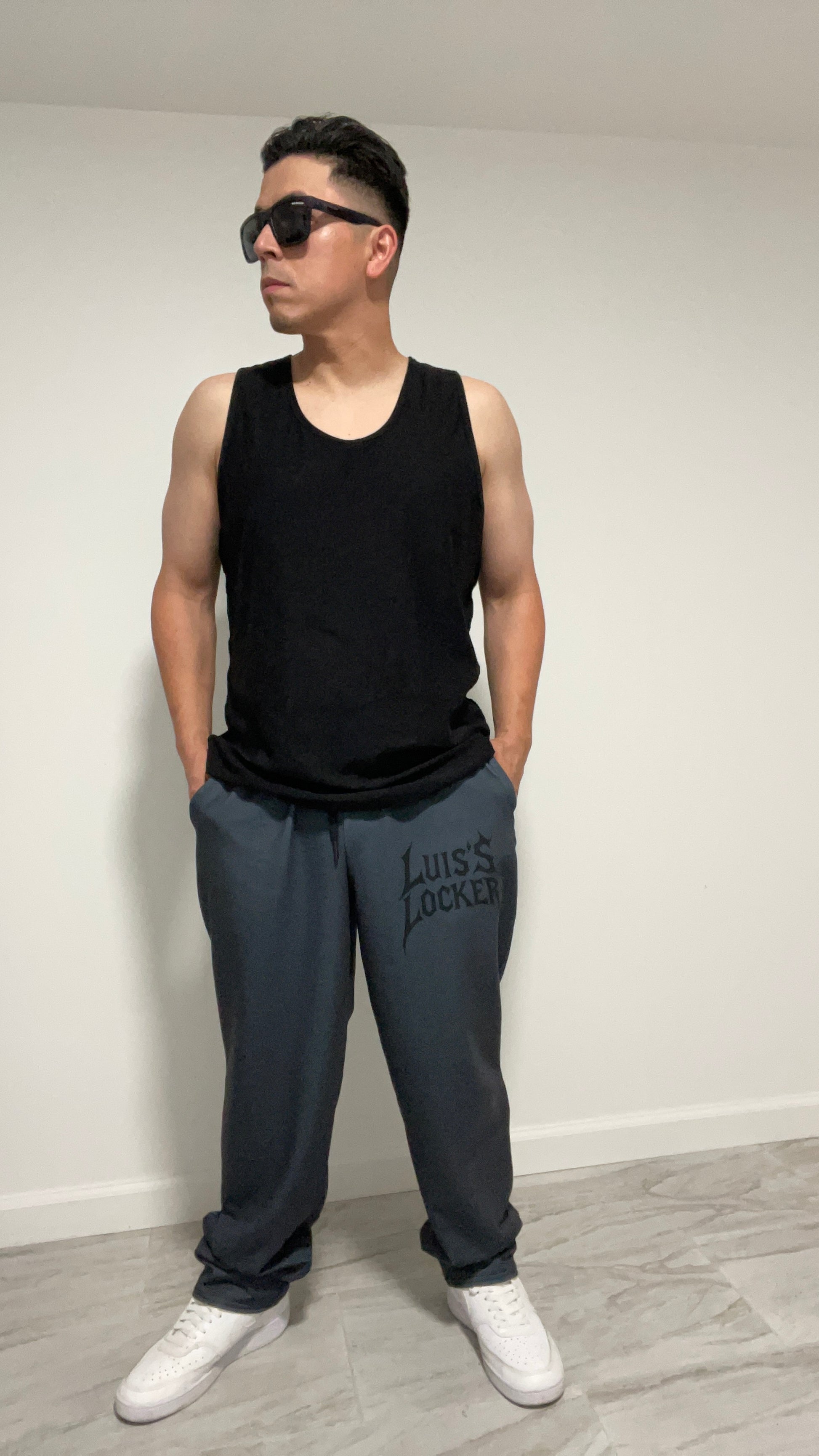 Vigilante Wide-Leg Joggers – Shadow Tread Edition - Luis’s Locker