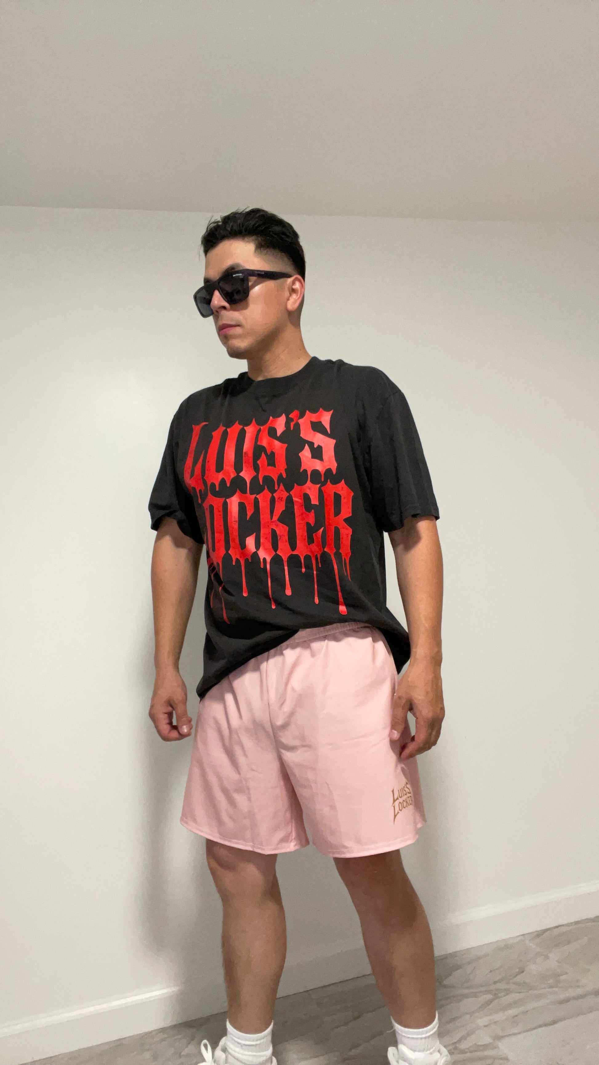 LL Drip Script Tee – Blood Red Edition - Luis’s Locker