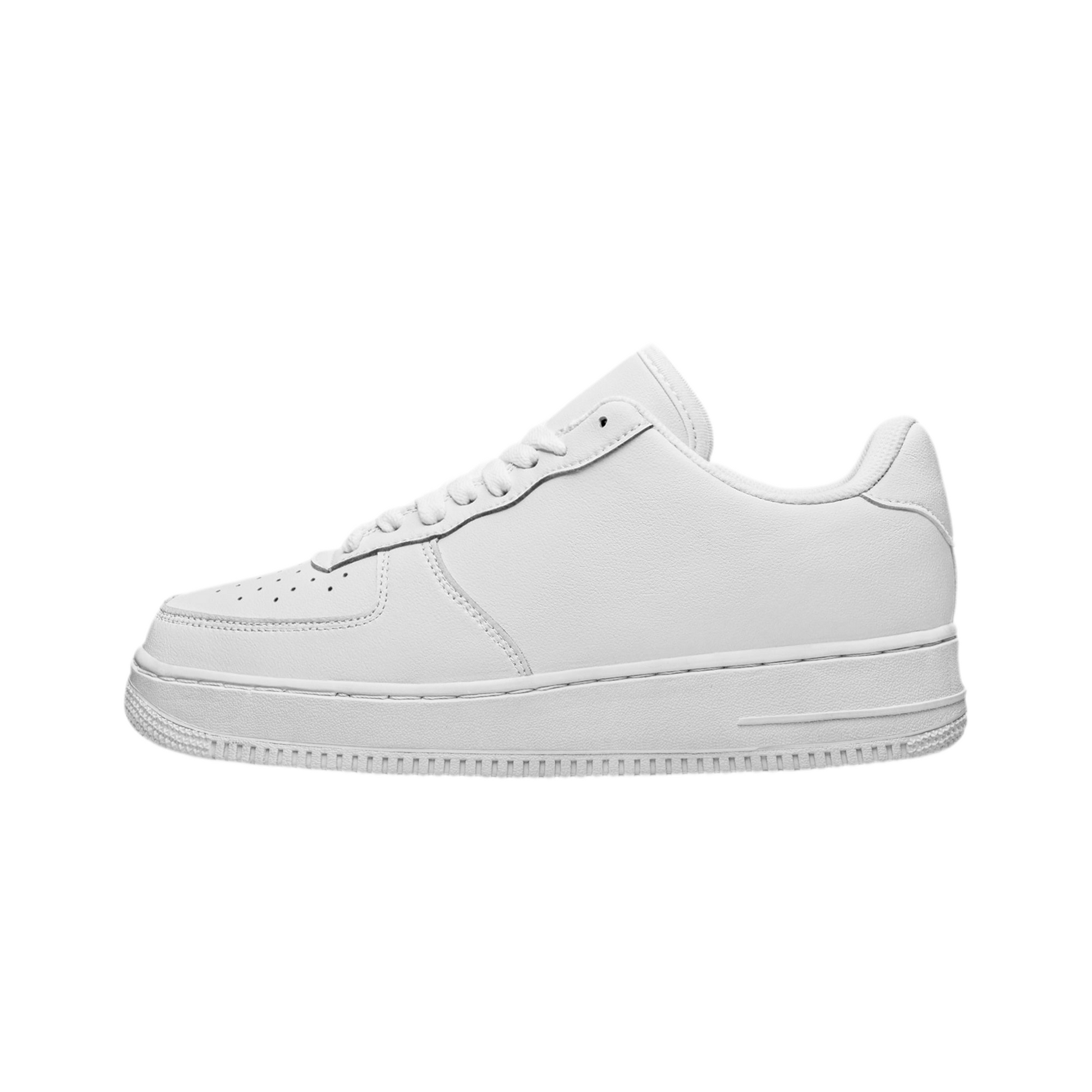 Fuerza Air UNO Low Top – DETOX White on White - Luis’s Locker