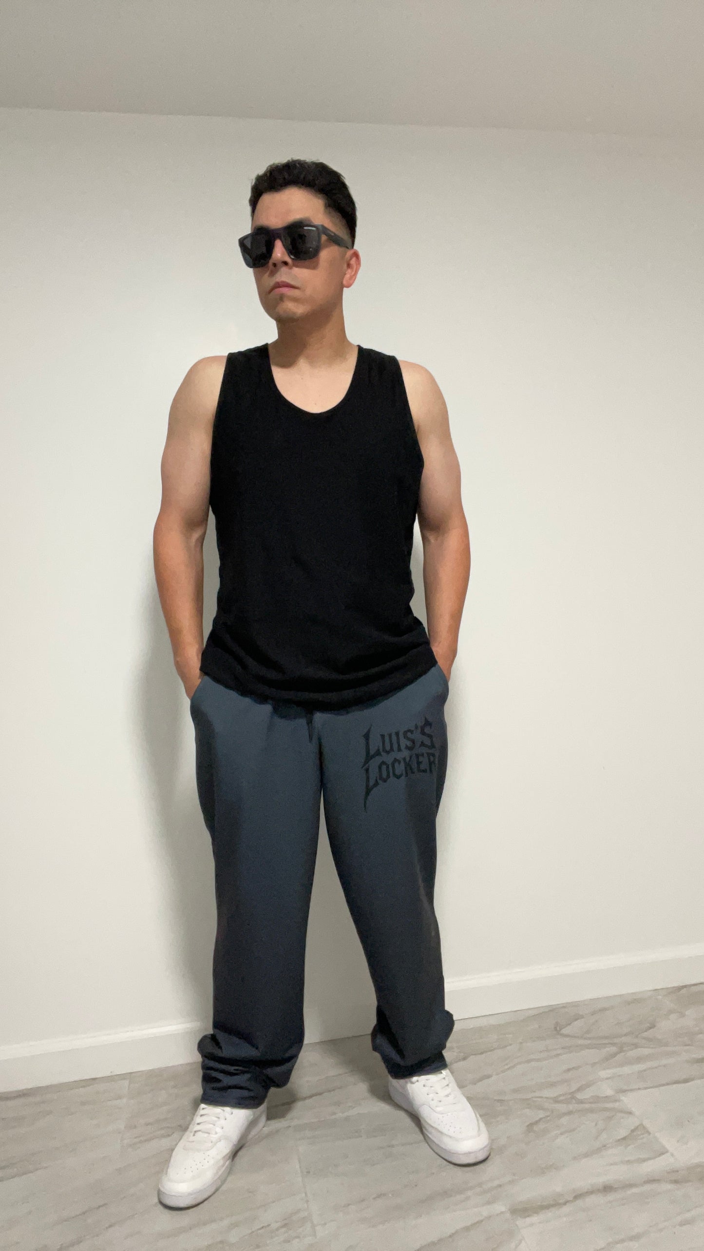 Vigilante Wide-Leg Joggers – Shadow Tread Edition - Luis’s Locker