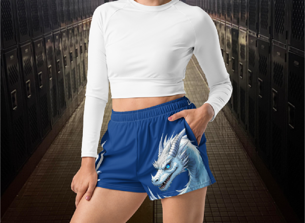 Blue Eyes White Dragon Body Building Leg Day Shorts - Luis’s Locker