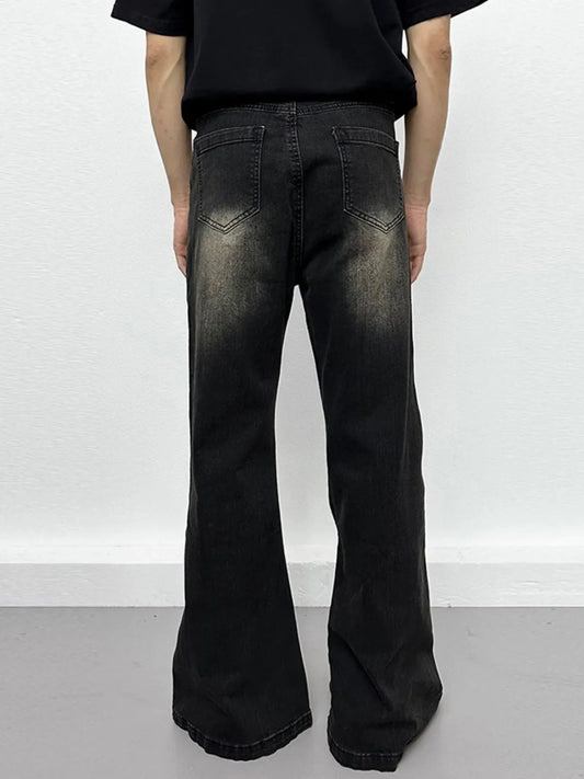 1278 Men's Slit Flare Jeans – men's flare jeans (Y2K) (front view)