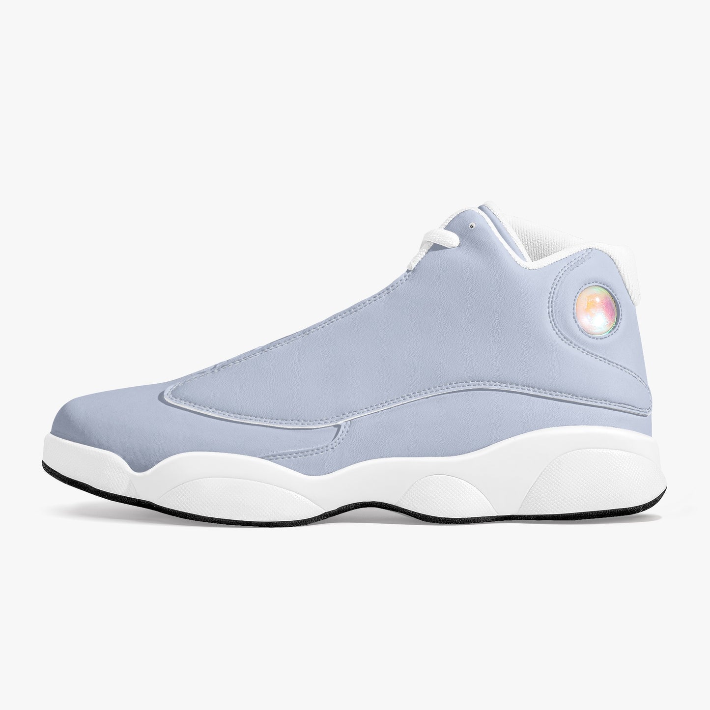 Retro Air Trece High Top Sneakers - Blue Grey Eye