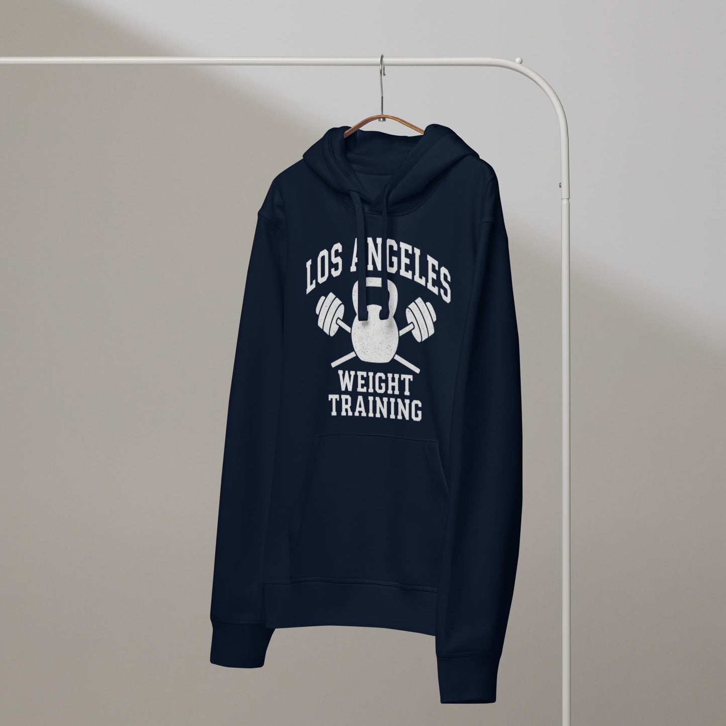 LA Weight Training Hoodie – Close-Up