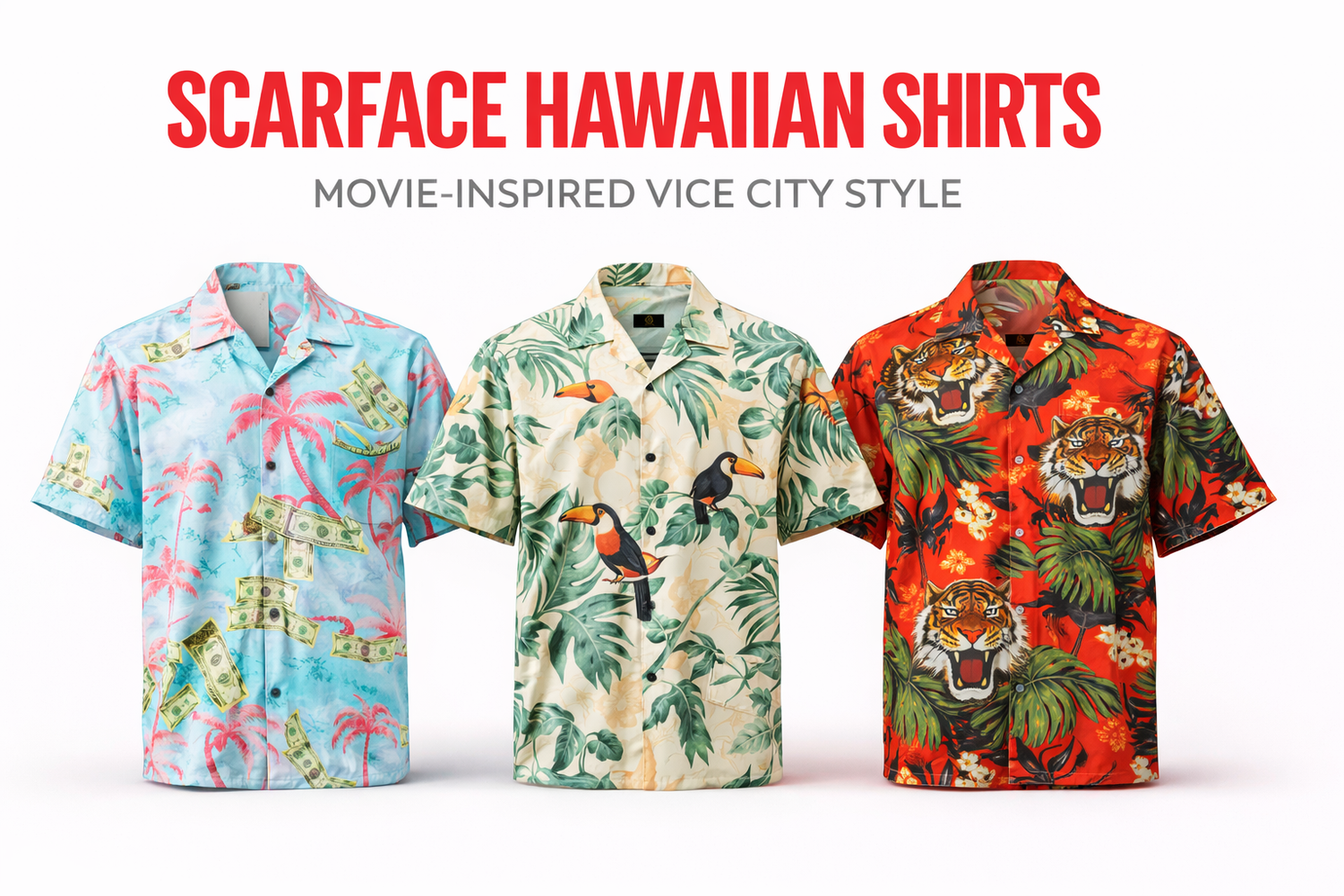 scarface Hawaiian shirt