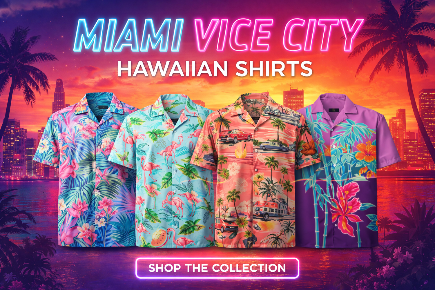 Vice City Hawaiian Shirts