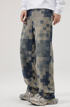 graphic jeans men