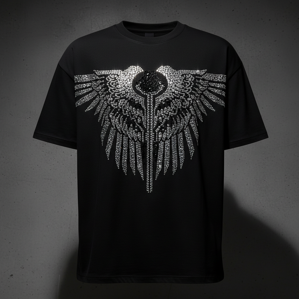 rhinestone t shirts for men