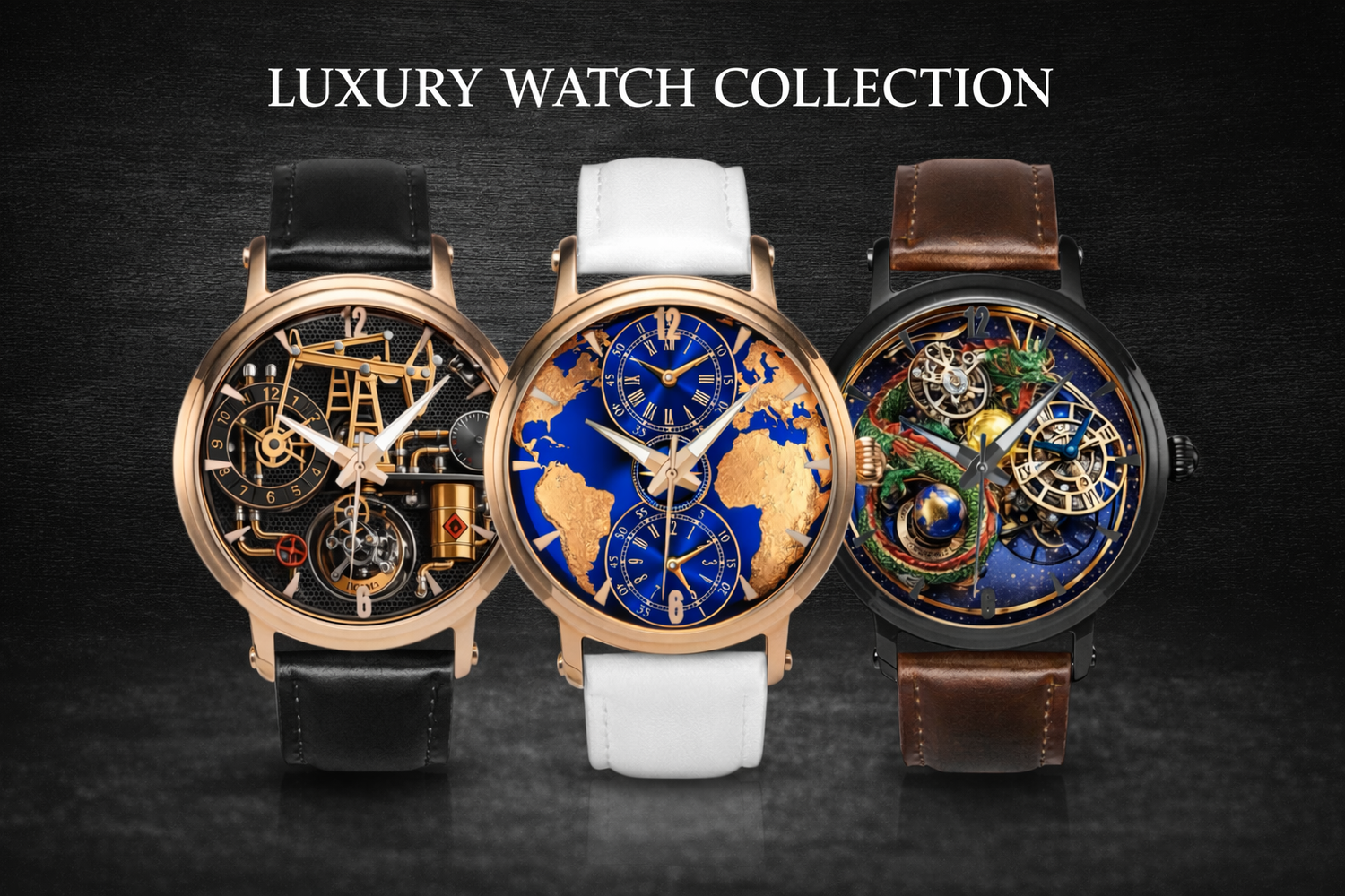 Print on demand luxury watches