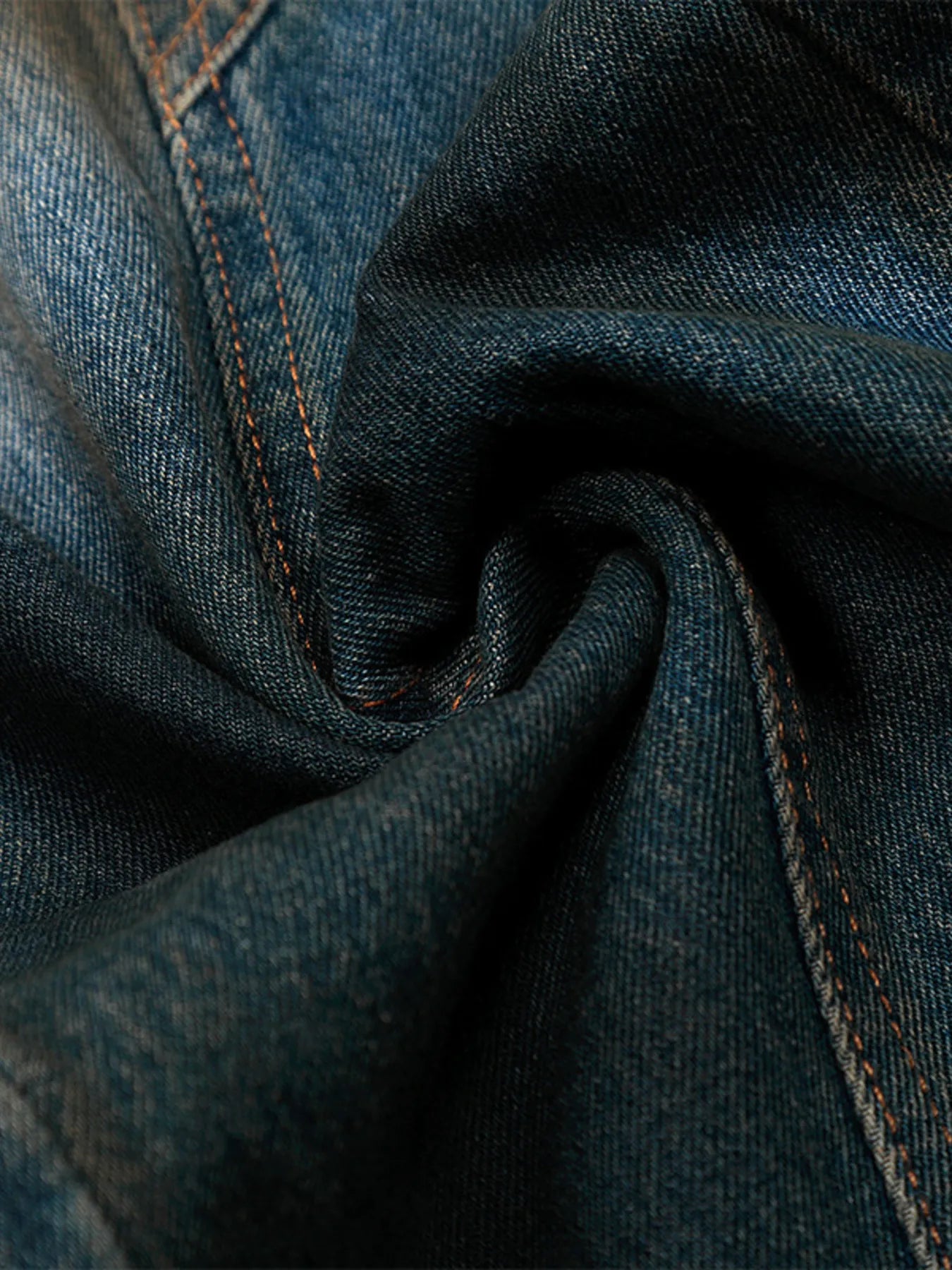 008 nan – Men's wide leg jeans streetwear fit
