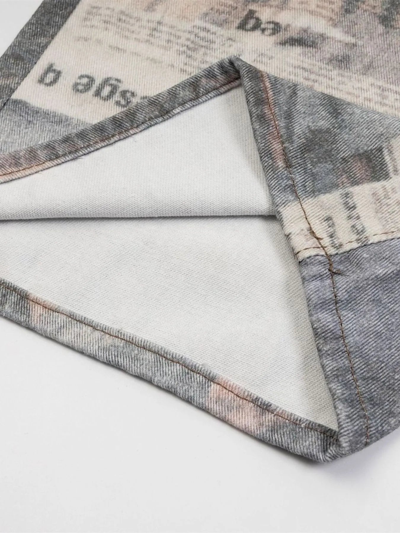 559 nan – Men's wide leg jeans streetwear fit