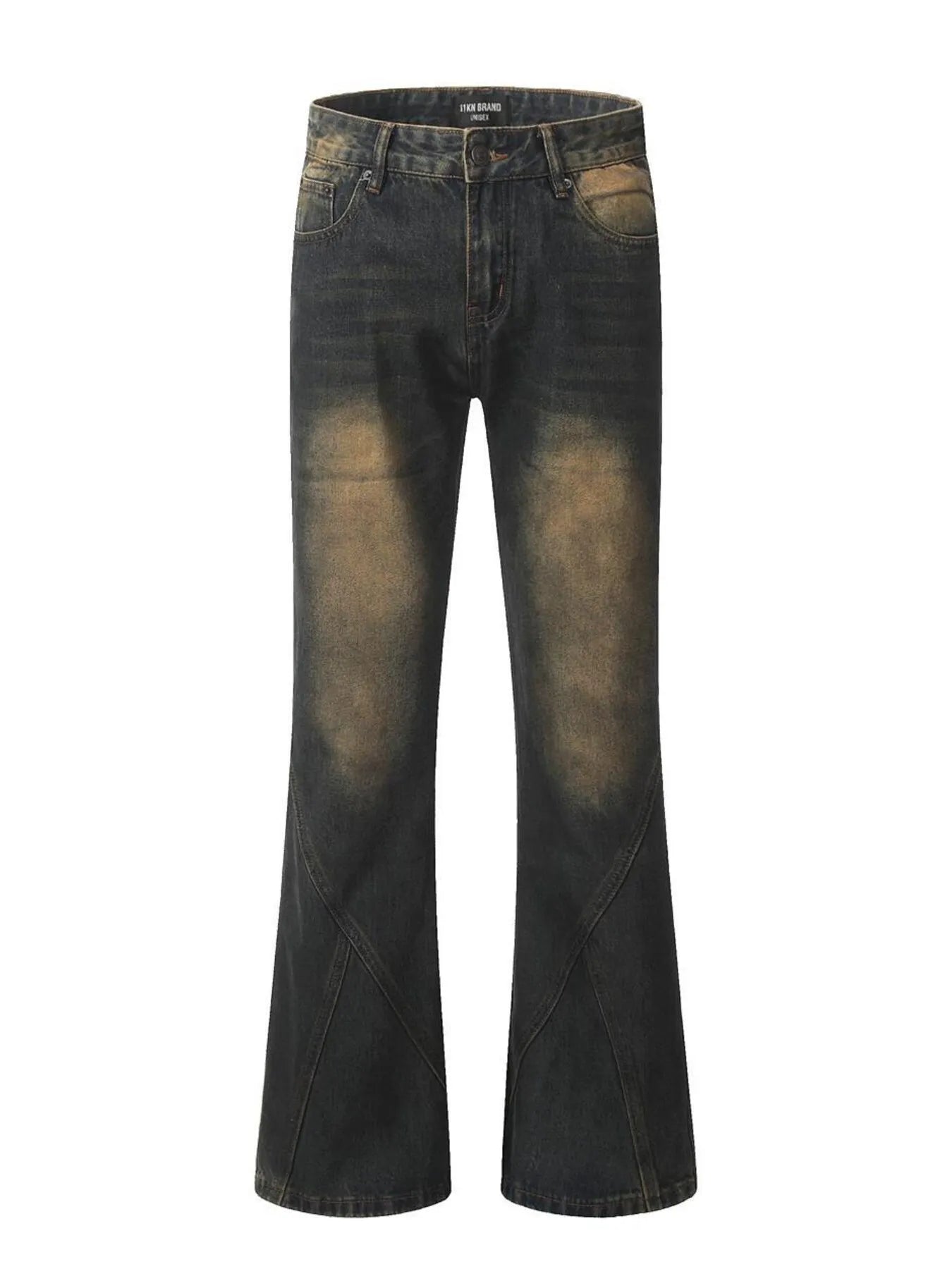 1285 Men's Washed Flare Jeans – men's flare jeans (Y2K) (main view)