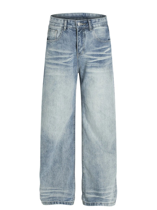 526 Men's Wide Leg Jeans – Men's wide leg jeans streetwear fit