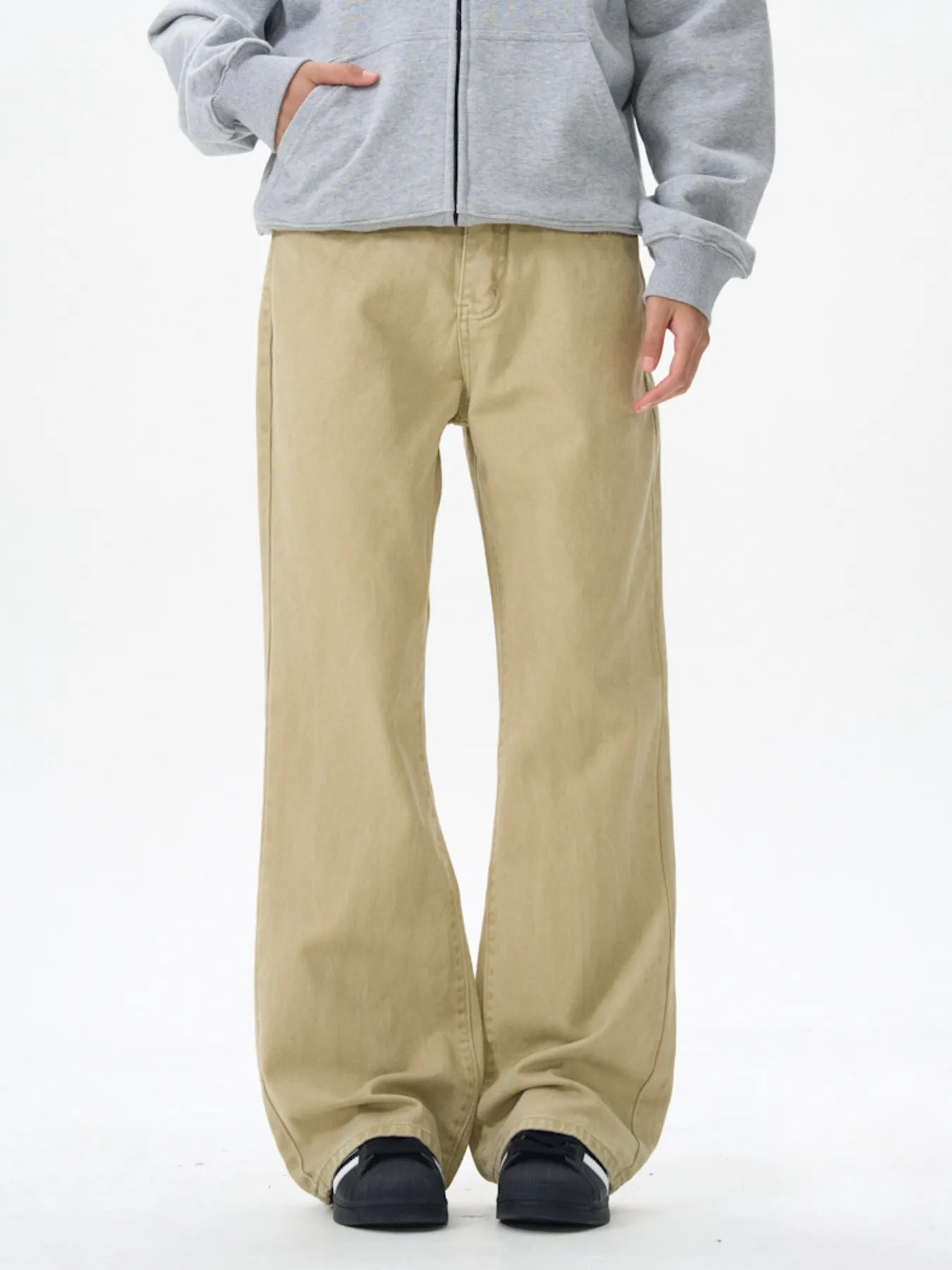 1295 Men's Wide Leg Flare Jeans – men's flare jeans (Y2K) (main view)