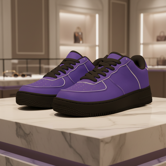 Air UNO Low Top Sneakers - Blurple Purple