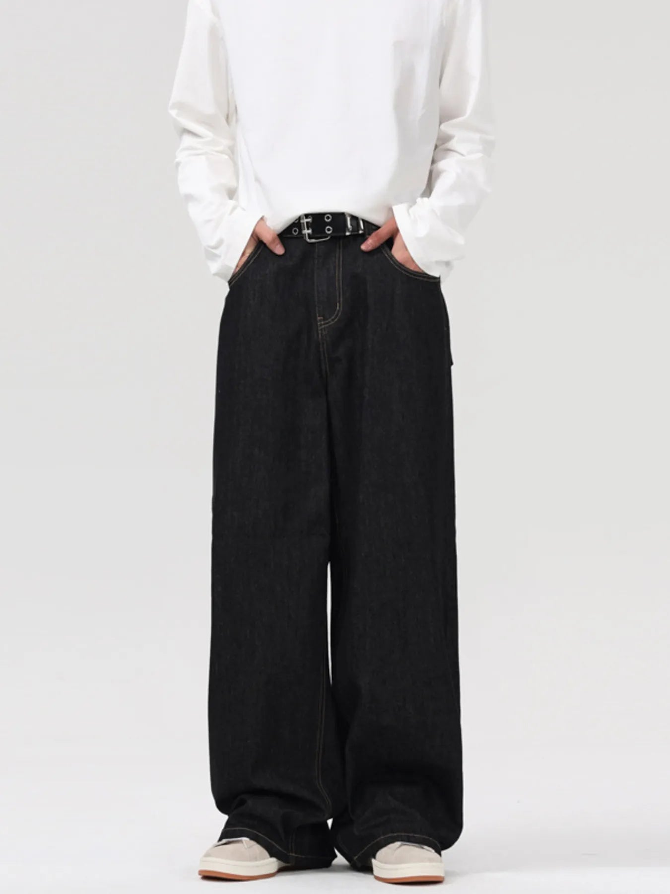 359 Men's Wide Leg Jeans – Men's wide leg jeans streetwear fit
