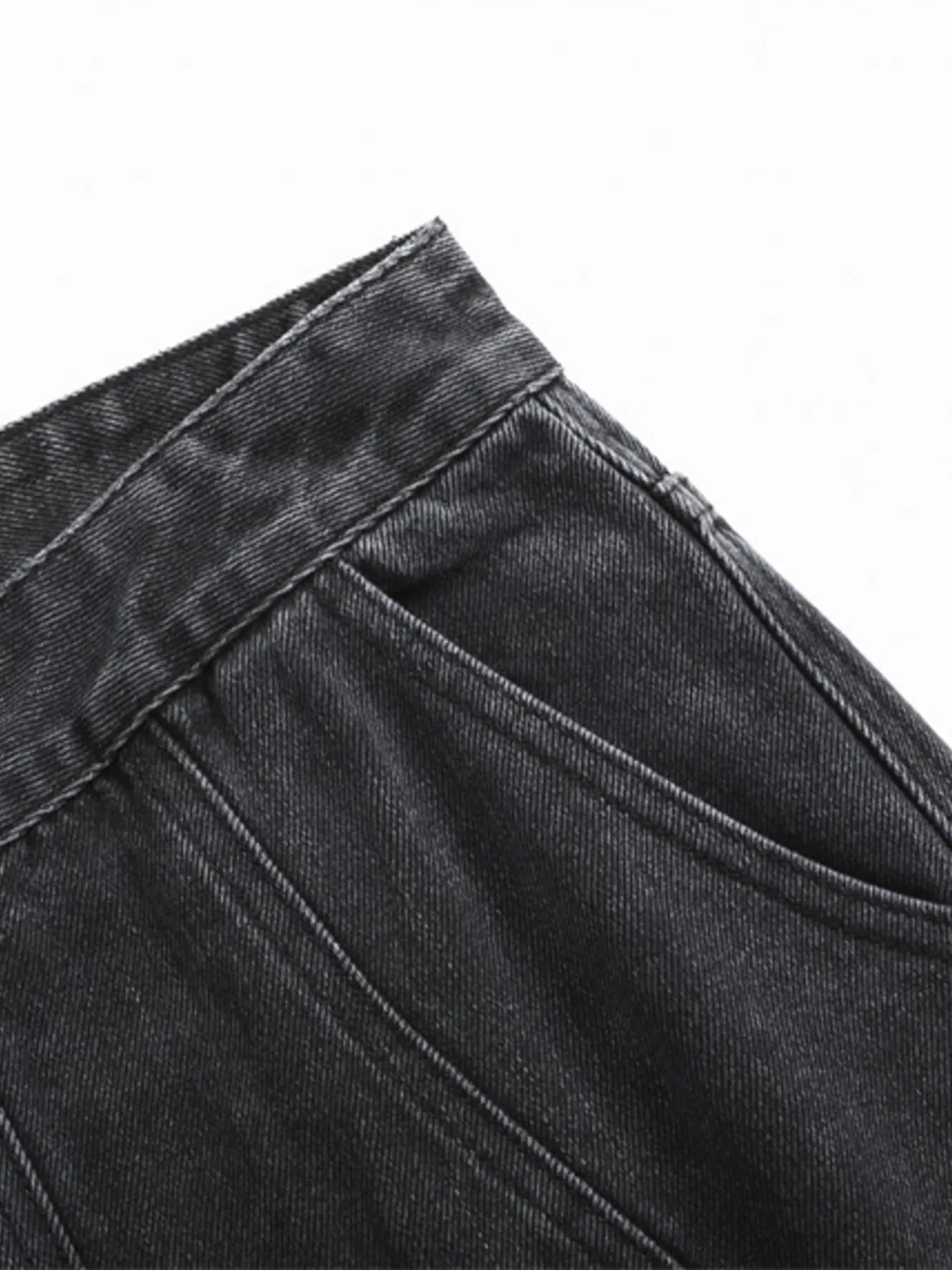 1128 nan – Men's wide leg jeans streetwear fit