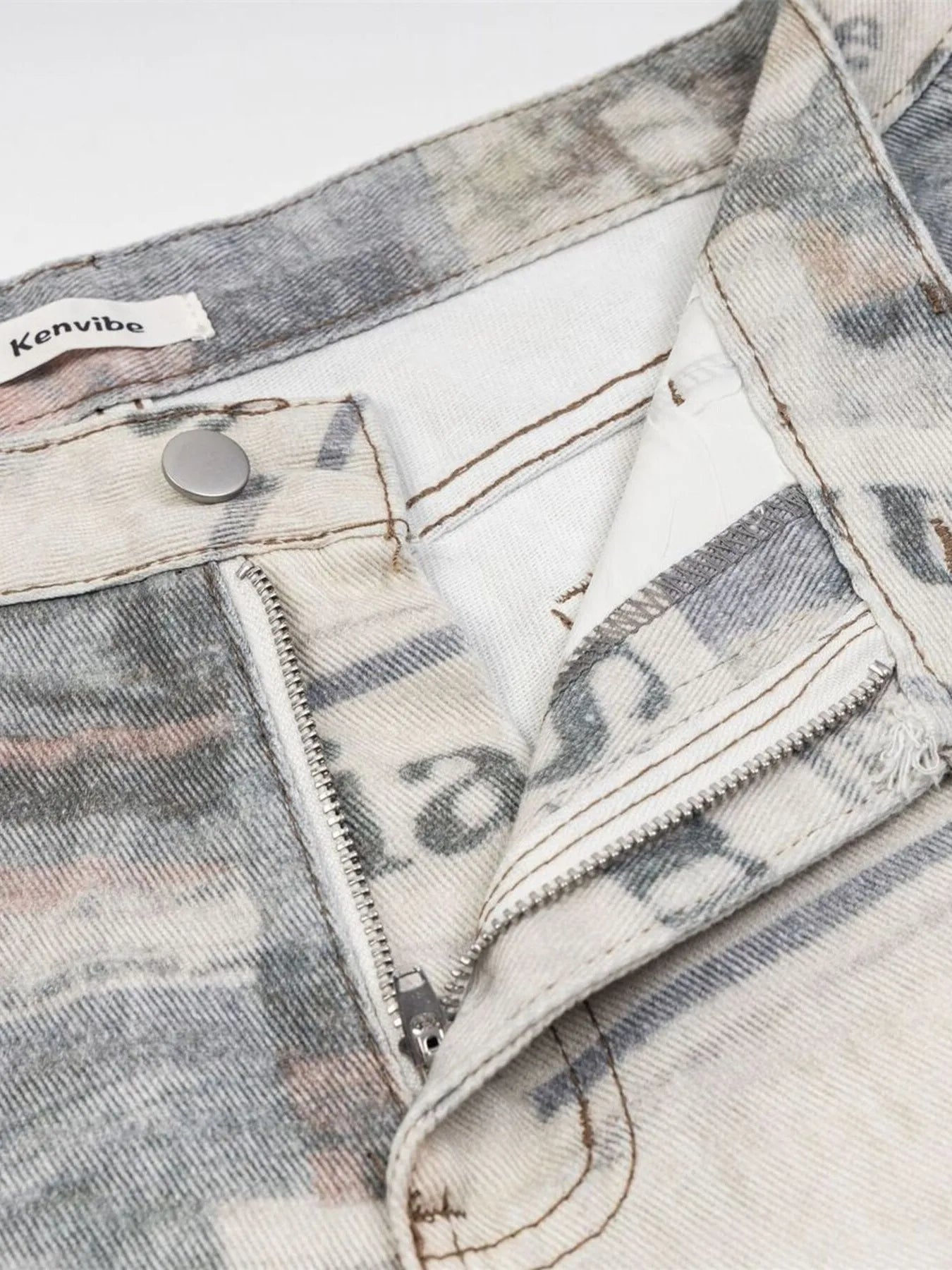 558 nan – Men's wide leg jeans streetwear fit