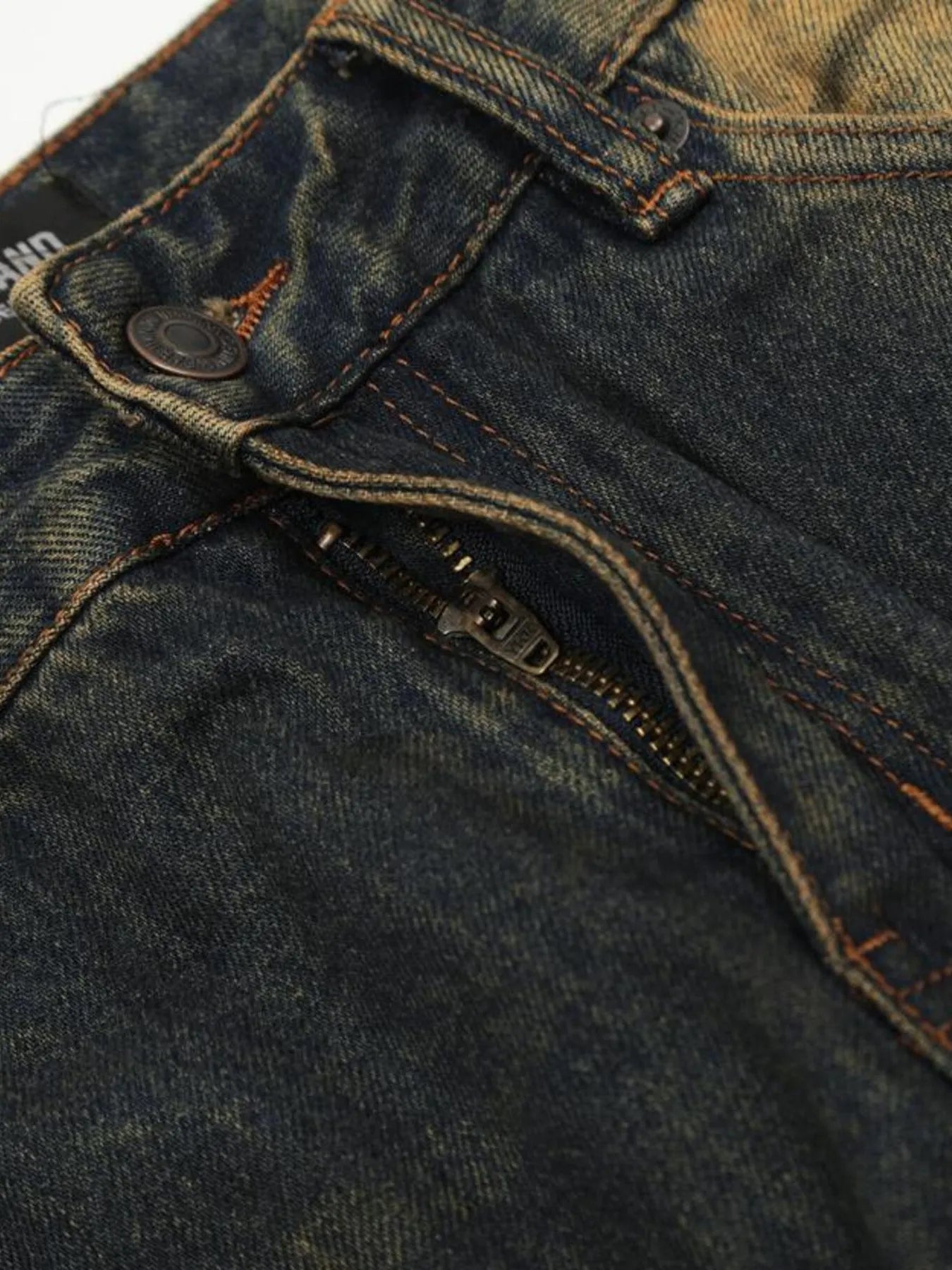 1285 Men's Washed Flare Jeans – men's flare jeans (Y2K) (detail view 15)