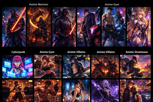 500 AI Anime Character Prompts for Midjourney, ChatGPT & AI Art Generators | Ultimate Anime Prompt Pack