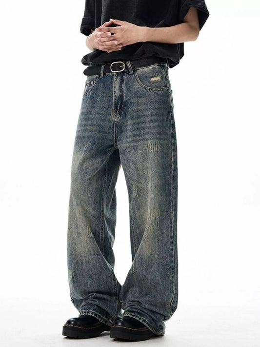 998 Men's Wide Leg Jeans – Men's wide leg jeans streetwear fit