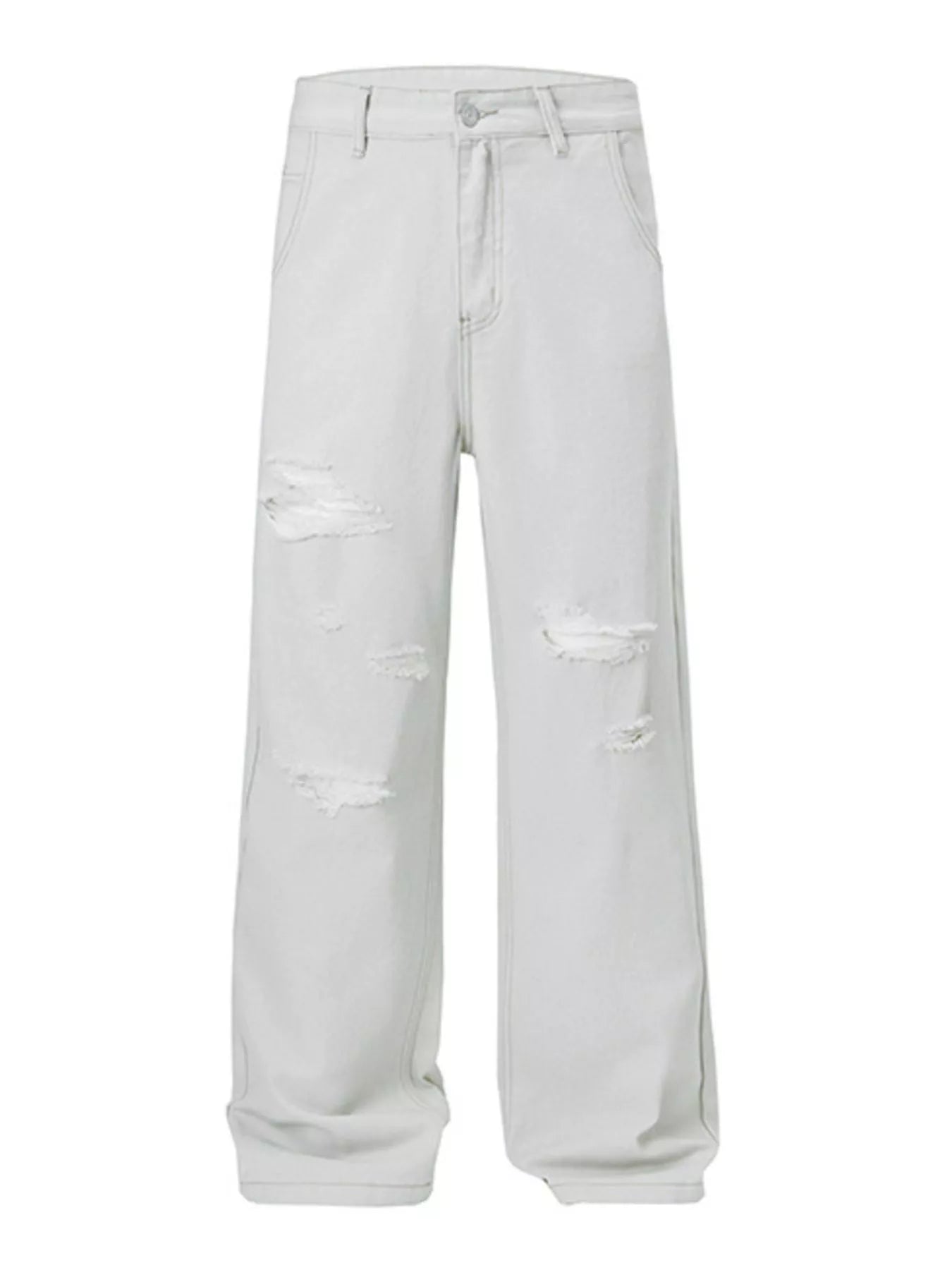 581 nan – Men's wide leg jeans streetwear fit