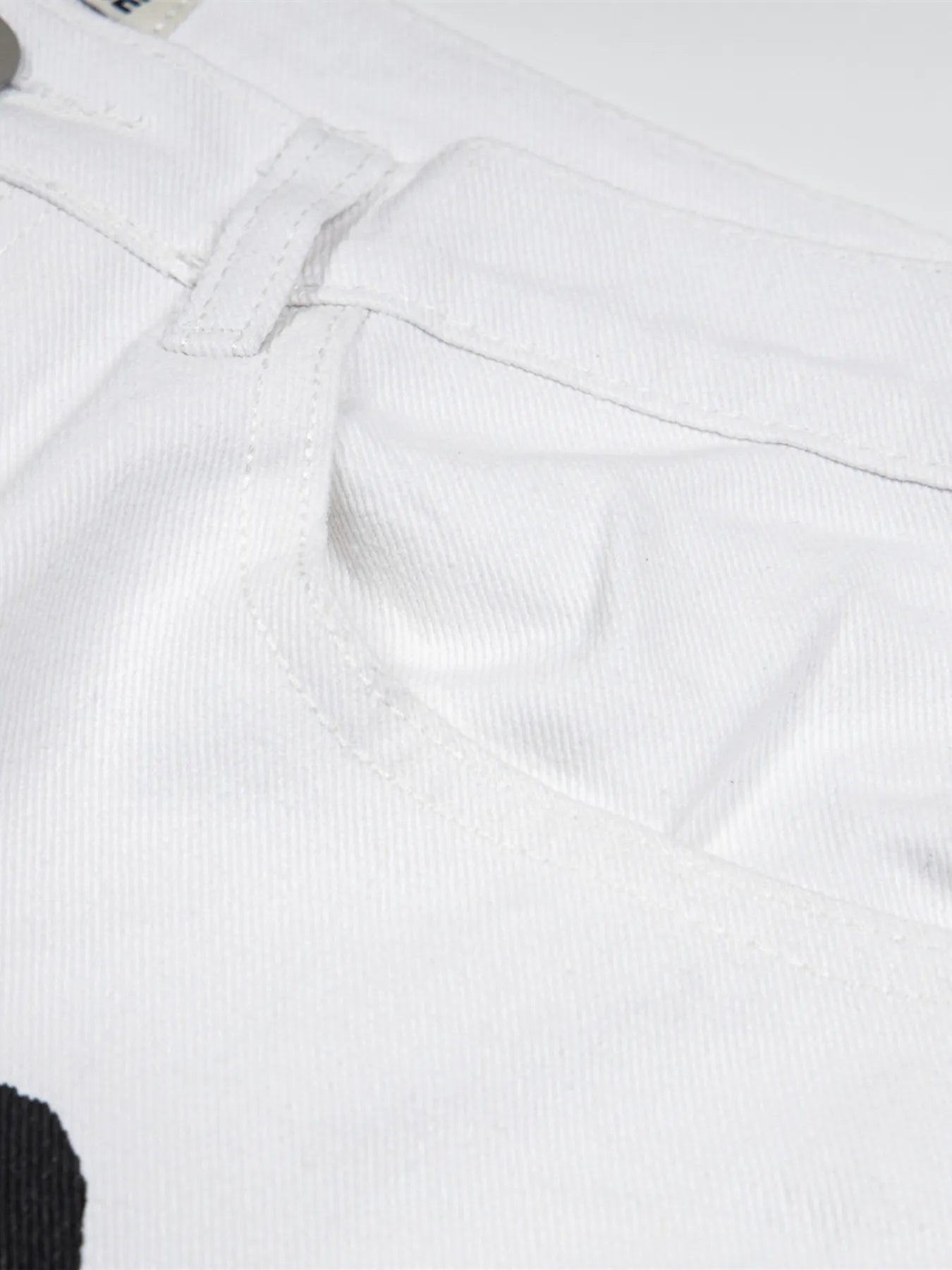 1264 Men's Handprint Pattern Jeans – men's graphic jeans (detail view 12)
