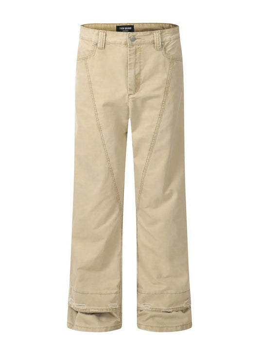 651 Men's Wide Leg Jeans – Men's wide leg jeans streetwear fit