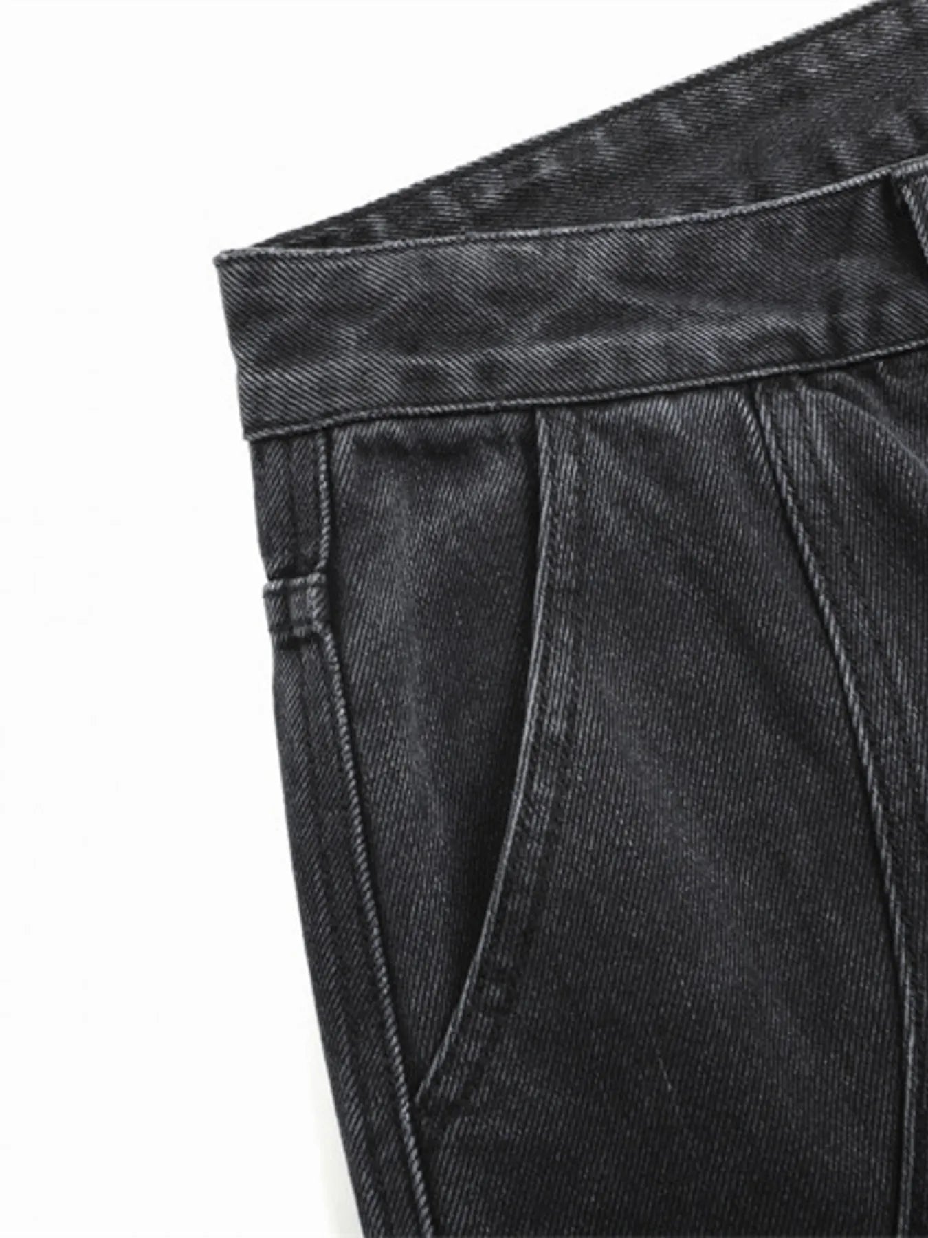 1129 nan – Men's wide leg jeans streetwear fit