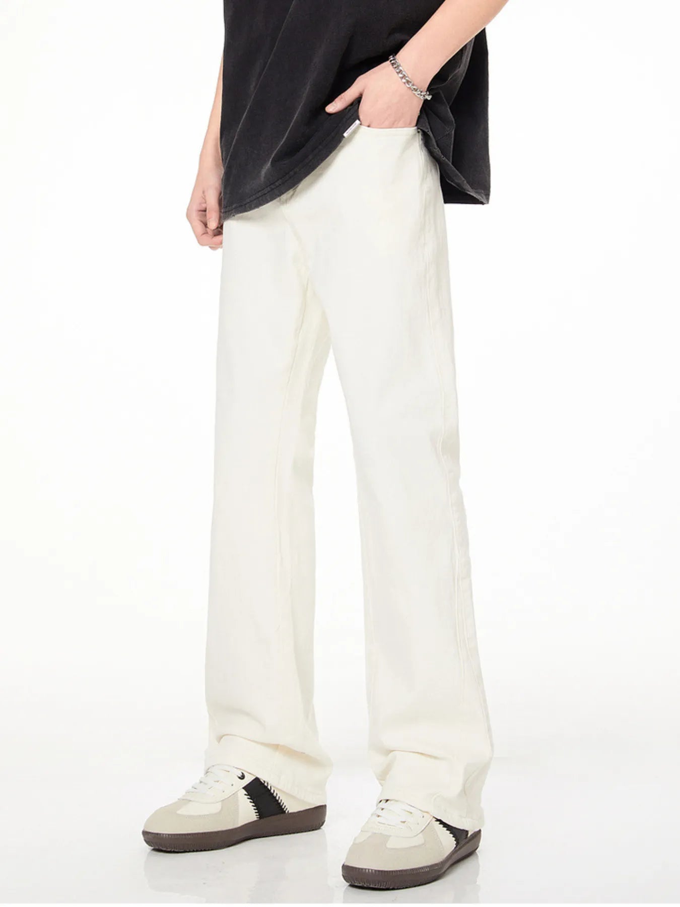 1290 Men's Flare Leg Jeans – men's flare jeans (Y2K) (detail view 10)