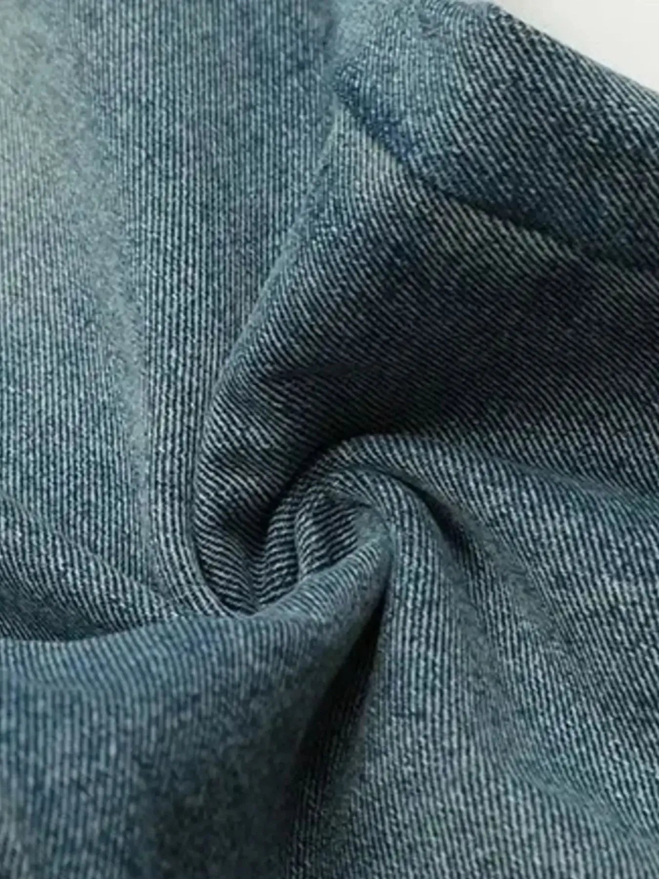 768 nan – Men's wide leg jeans streetwear fit