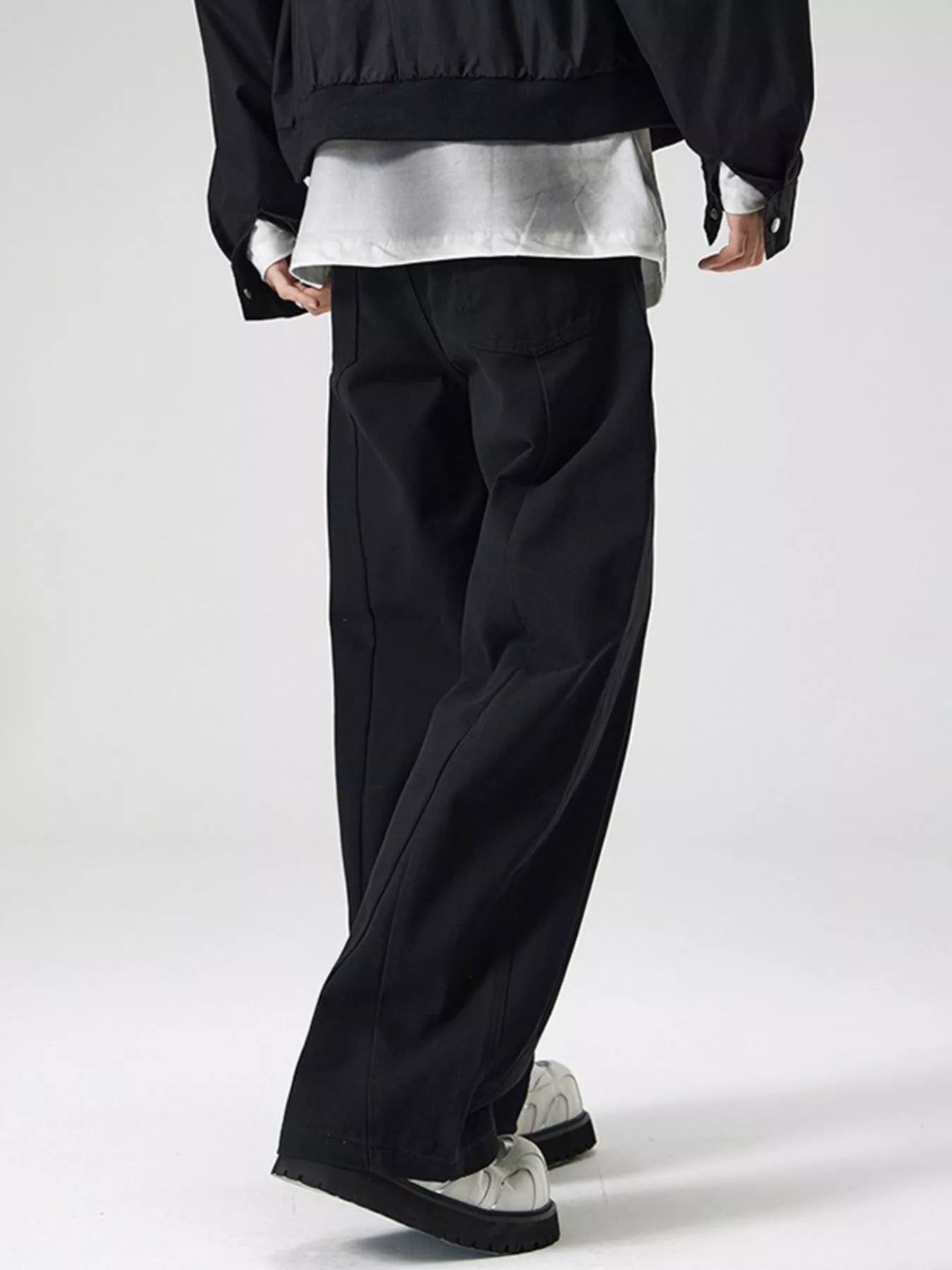 110 nan – Men's wide leg jeans streetwear fit