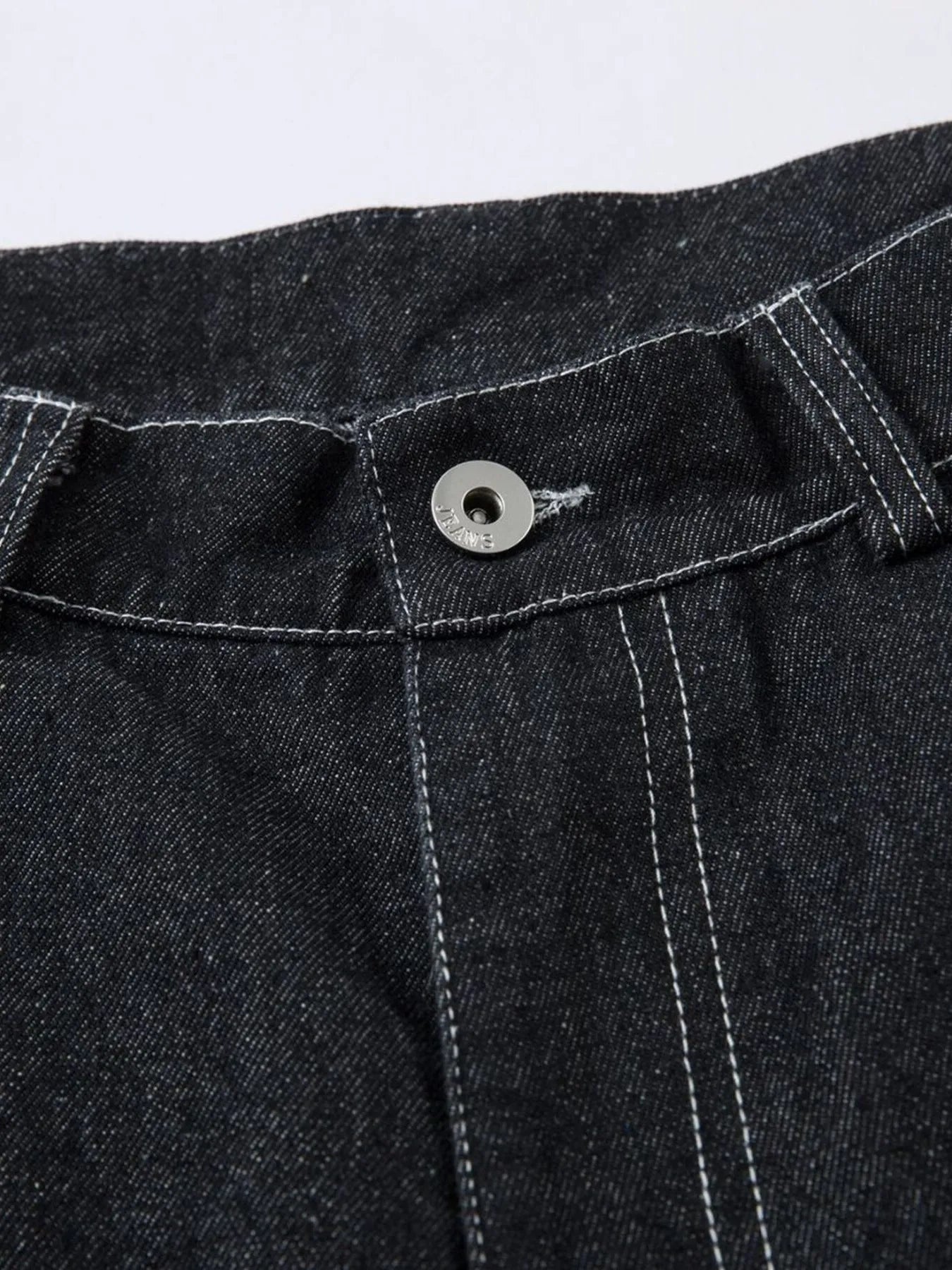 207 nan – Men's wide leg jeans streetwear fit