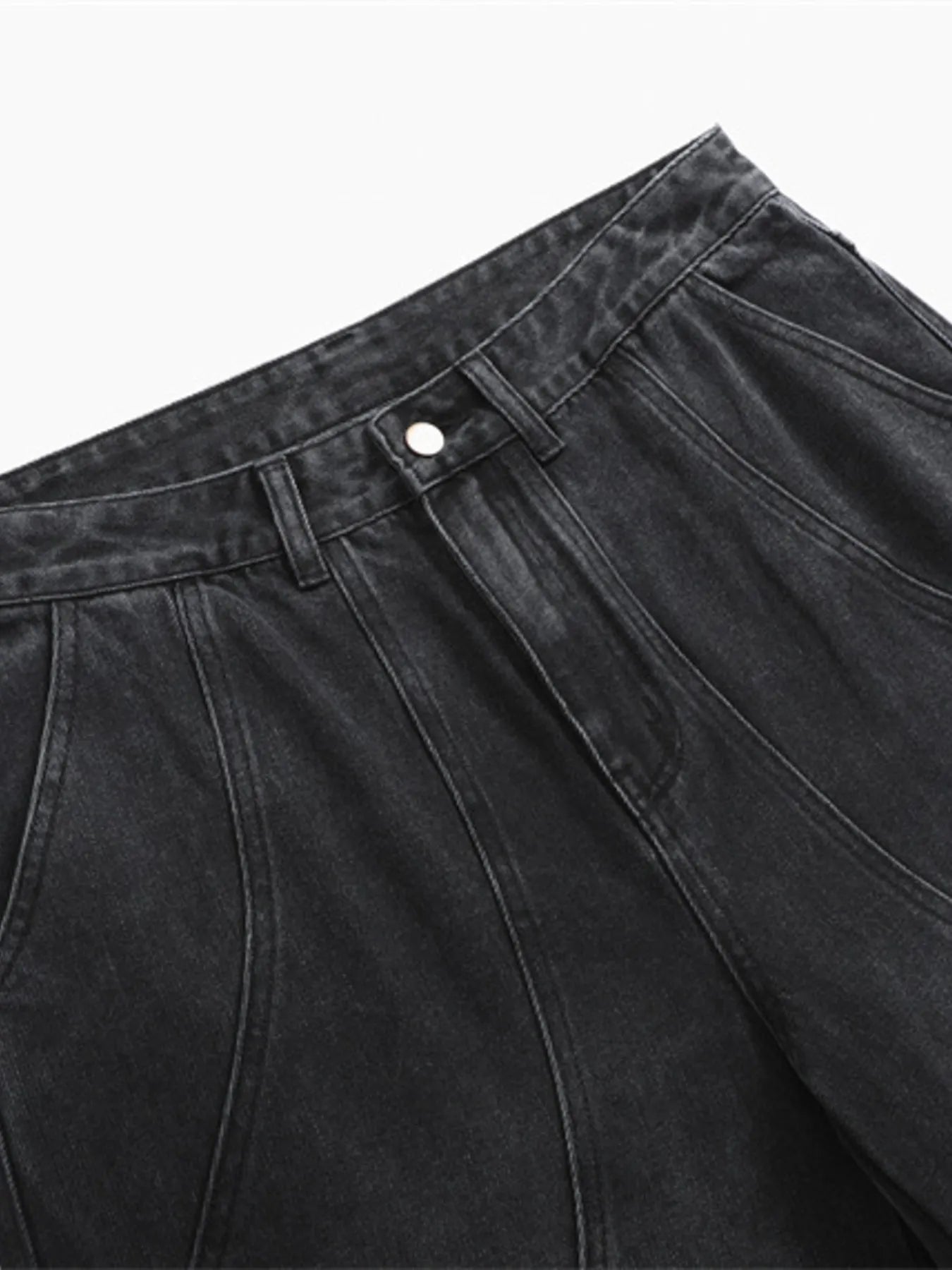 1127 nan – Men's wide leg jeans streetwear fit