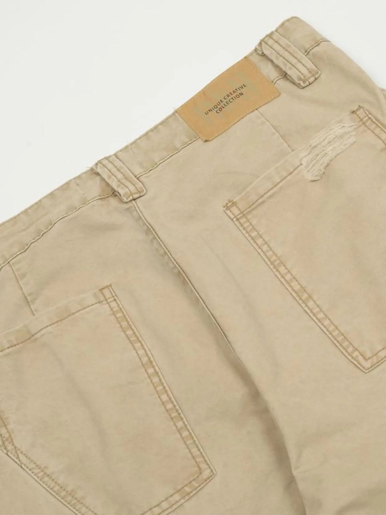 664 nan – Men's wide leg jeans streetwear fit