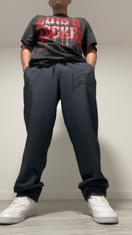 Vigilante Wide-Leg Joggers – Shadow Tread Edition - Luis’s Locker
